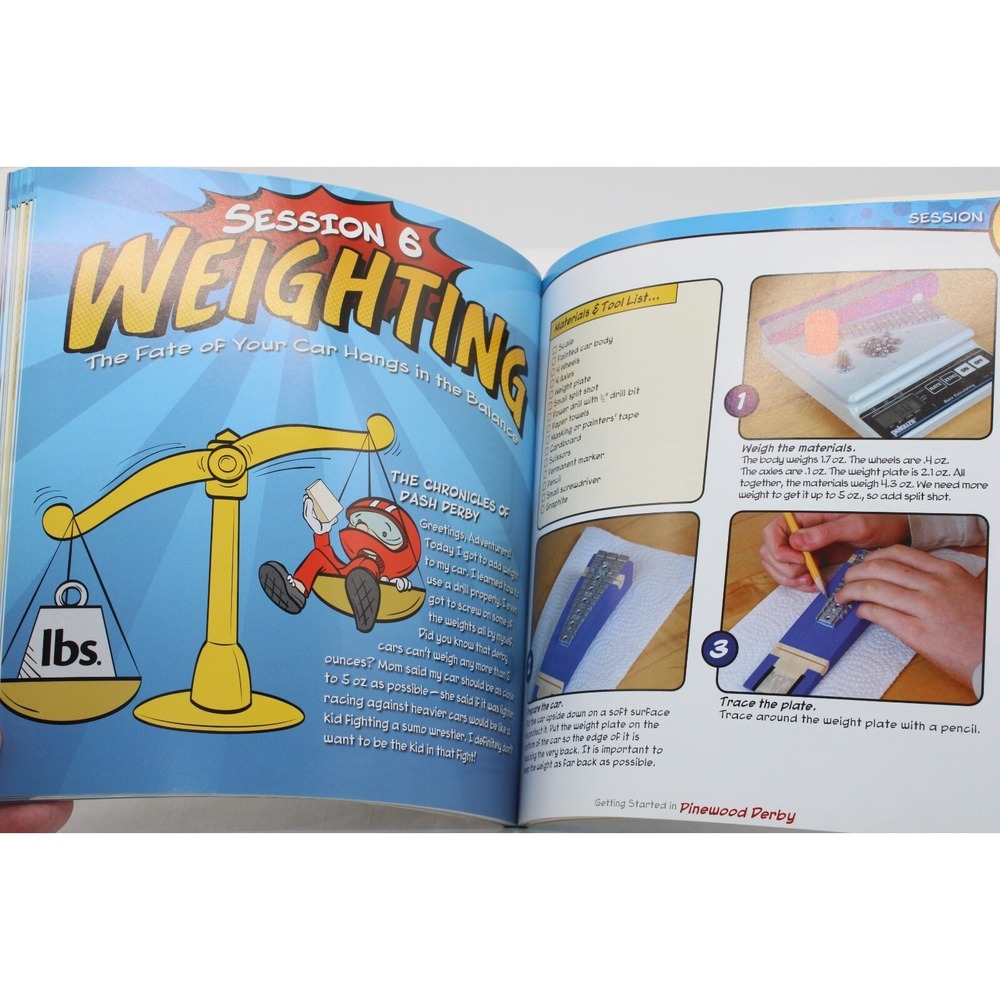 Getting Started in Pinewood Derby Step-By-Step Workbook Building Your First Car - Picture 5 of 8